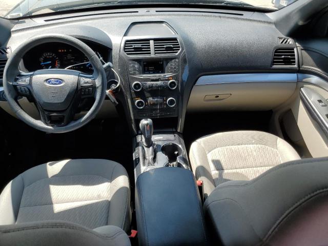 1FM5K8B8XJGC33180 - 2018 FORD EXPLORER BLACK photo 8