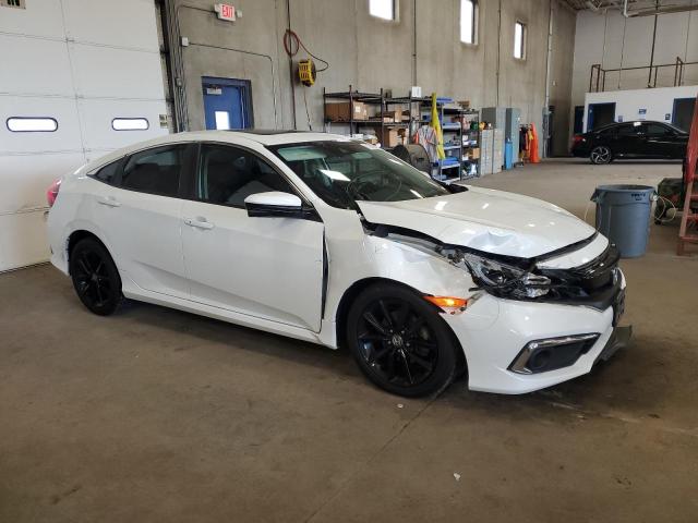 19XFC1F33LE004242 - 2020 HONDA CIVIC EX WHITE photo 4