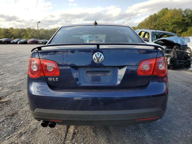 3VWWJ71K26M697643 - 2006 VOLKSWAGEN JETTA GLI OPTION PACKAGE 1 BLUE photo 6