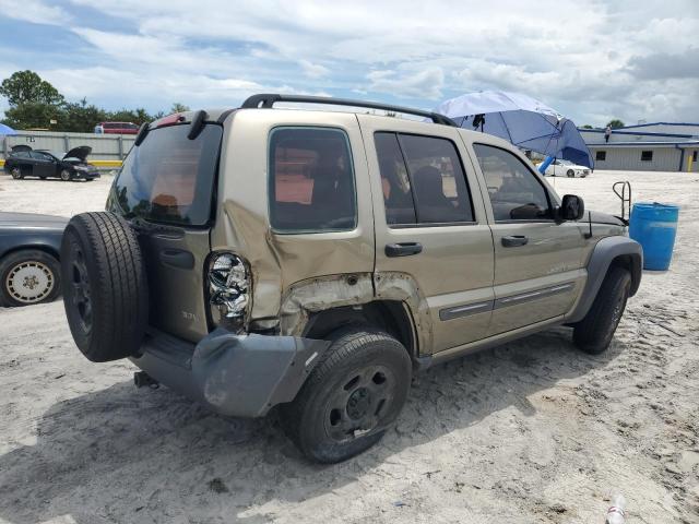 1J4GK48K83W641043 - 2003 JEEP LIBERTY SPORT GREEN photo 3