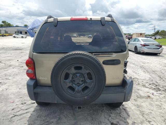 1J4GK48K83W641043 - 2003 JEEP LIBERTY SPORT GREEN photo 6