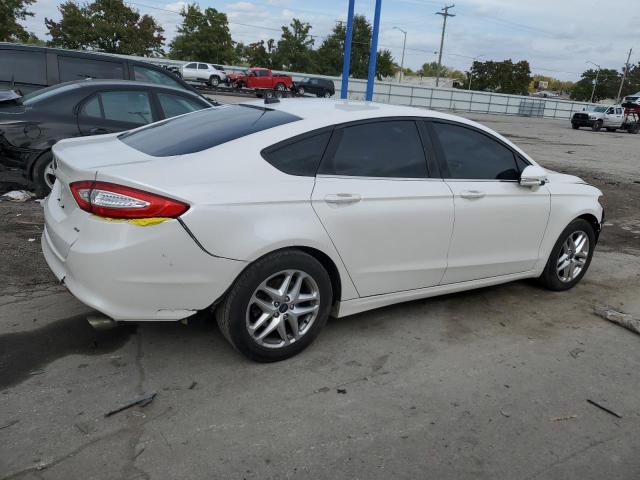 3FA6P0H77DR278204 - 2013 FORD FUSION SE WHITE photo 3