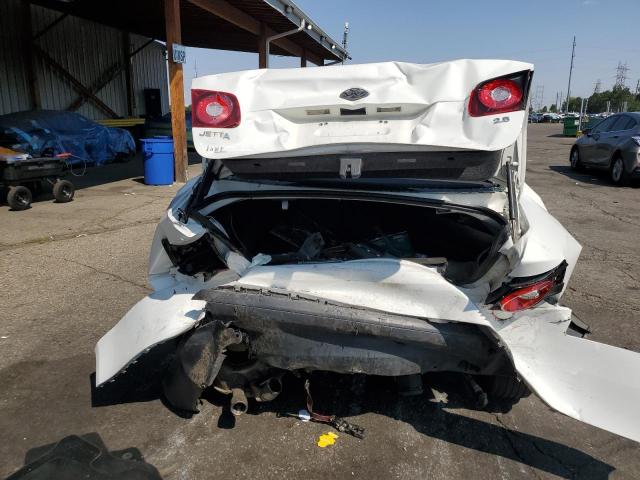 3VWRZ7AJ7AM111654 - 2010 VOLKSWAGEN JETTA SE WHITE photo 6