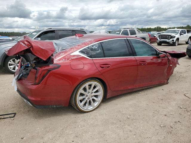 1G6DM5RK7M0145844 - 2021 CADILLAC CT5 LUXURY RED photo 3