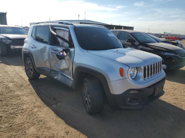 ZACCJBDB0JPG79894 - 2018 JEEP RENEGADE LIMITED SILVER photo 4