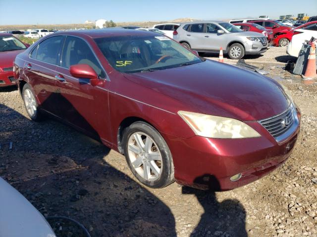 JTHBJ46G482216305 - 2008 LEXUS ES 350 BURGUNDY photo 4