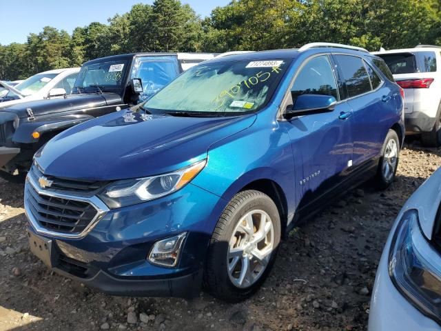 3GNAXLEX6KL390705 - 2019 CHEVROLET EQUINOX LT BLUE photo 1