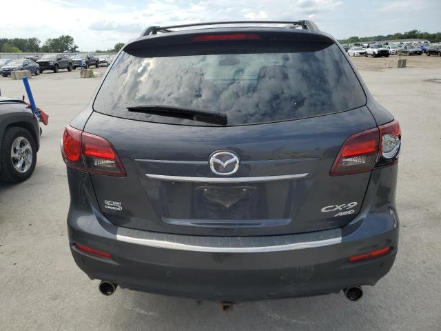 JM3TB3DA3F0463164 - 2015 MAZDA CX-9 GRAND TOURING GRAY photo 6