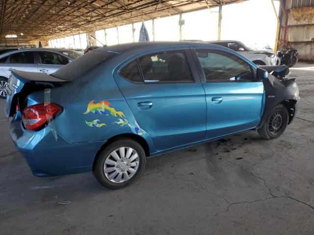 ML32F3FJXHHF05278 - 2017 MITSUBISHI MIRAGE G4 ES BLUE photo 3