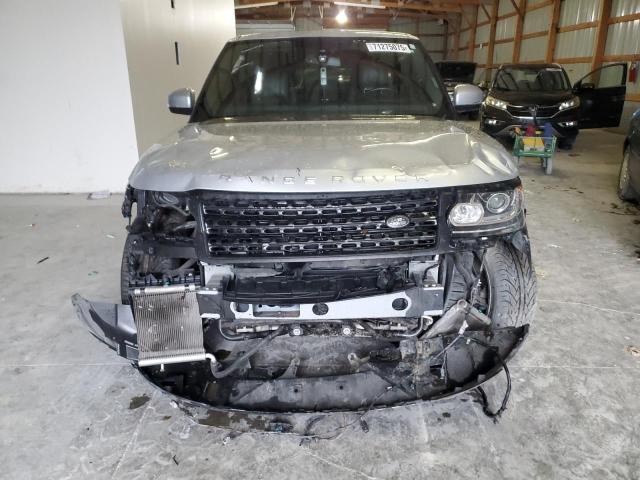 SALGS2PF5GA314917 - 2016 LAND ROVER RANGE ROVER HSE SILVER photo 5