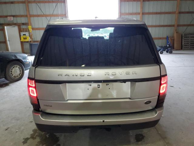SALGS2PF5GA314917 - 2016 LAND ROVER RANGE ROVER HSE SILVER photo 6
