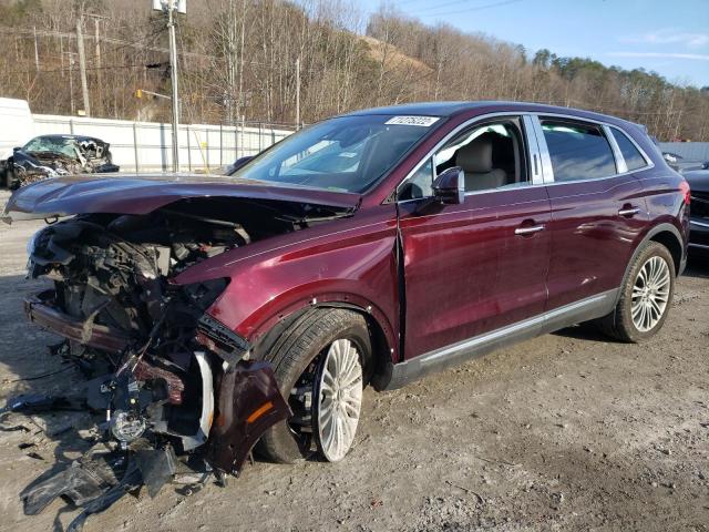 2LMPJ8LR9HBL25079 - 2017 LINCOLN MKX RESERVE BURGUNDY photo 1