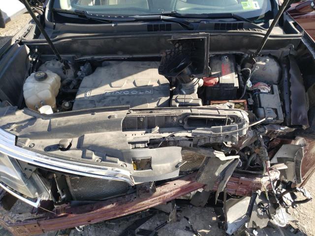 2LMPJ8LR9HBL25079 - 2017 LINCOLN MKX RESERVE Բորդո լուսանկար 12