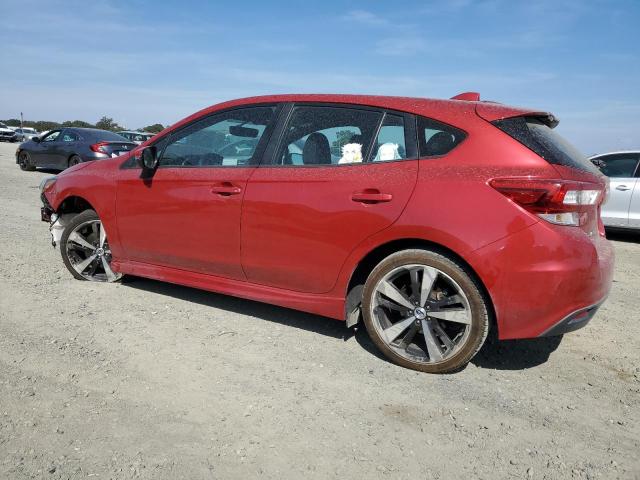 4S3GTAK60J1744514 - 2018 SUBARU IMPREZA SPORT 红色 照片 2