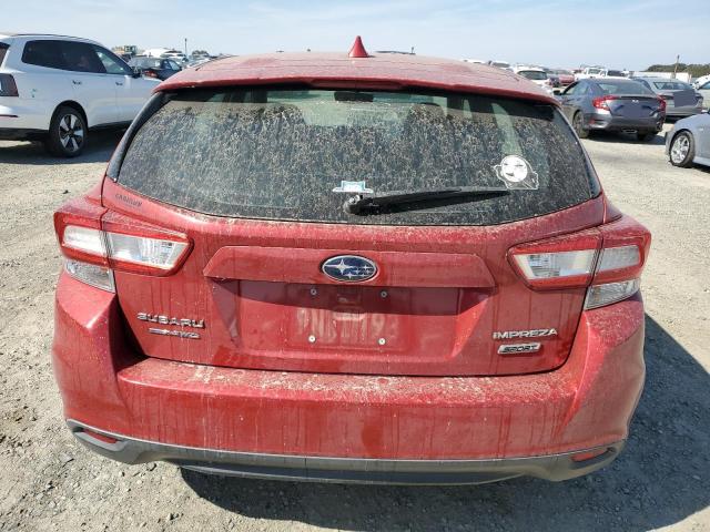 4S3GTAK60J1744514 - 2018 SUBARU IMPREZA SPORT 红色 照片 6