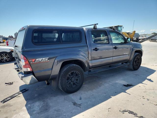 5TFJU4GN1FX072987 - 2015 TOYOTA TACOMA DOUBLE CAB PRERUNNER GRAY photo 3