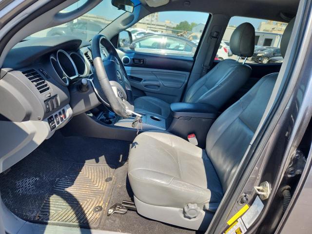 5TFJU4GN1FX072987 - 2015 TOYOTA TACOMA DOUBLE CAB PRERUNNER GRAY photo 7