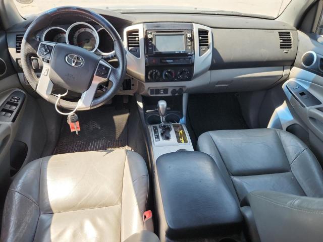 5TFJU4GN1FX072987 - 2015 TOYOTA TACOMA DOUBLE CAB PRERUNNER GRAY photo 8