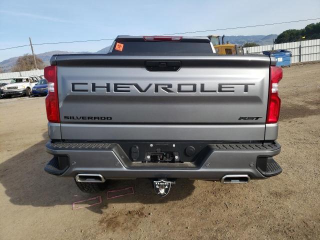 1GCUYEED7NZ190871 - 2022 CHEVROLET SILVERADO K1500 RST GRAY photo 6