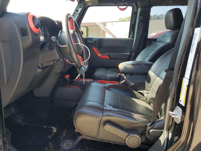 1C4BJWEG3CL280529 - 2012 JEEP WRANGLER U SAHARA შავი ფოტო 7