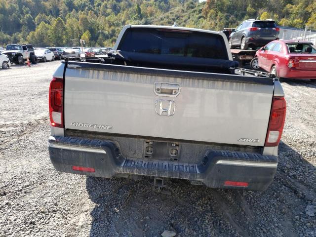 5FPYK3F76KB016203 - 2019 HONDA RIDGELINE RTL SILVER photo 6