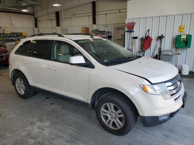 2FMDK48C68BA26612 - 2008 FORD EDGE SEL WHITE photo 4