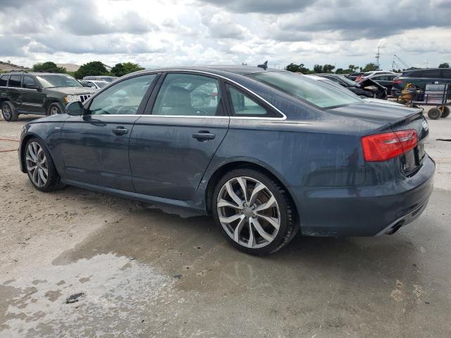 WAUHGAFC2EN096307 - 2014 AUDI A6 PRESTIGE Серый фото 2