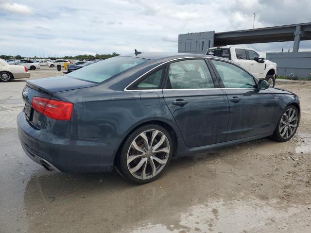 WAUHGAFC2EN096307 - 2014 AUDI A6 PRESTIGE Серый фото 3