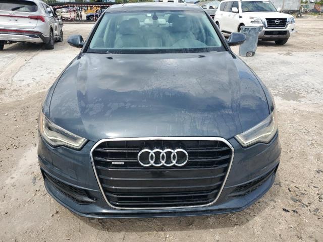 WAUHGAFC2EN096307 - 2014 AUDI A6 PRESTIGE Серый фото 5