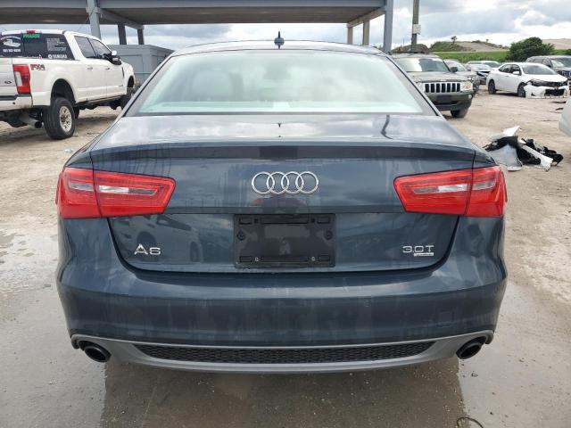 WAUHGAFC2EN096307 - 2014 AUDI A6 PRESTIGE Серый фото 6