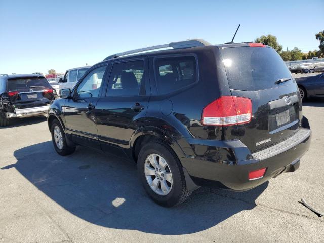 KNDJJ741395028789 - 2009 KIA BORREGO LX BLACK photo 2