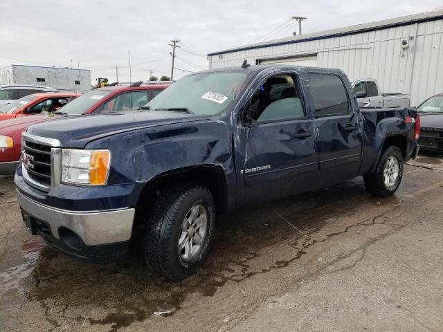 3GTEK13348G245757 - 2008 GMC SIERRA K1500 BLUE photo 1