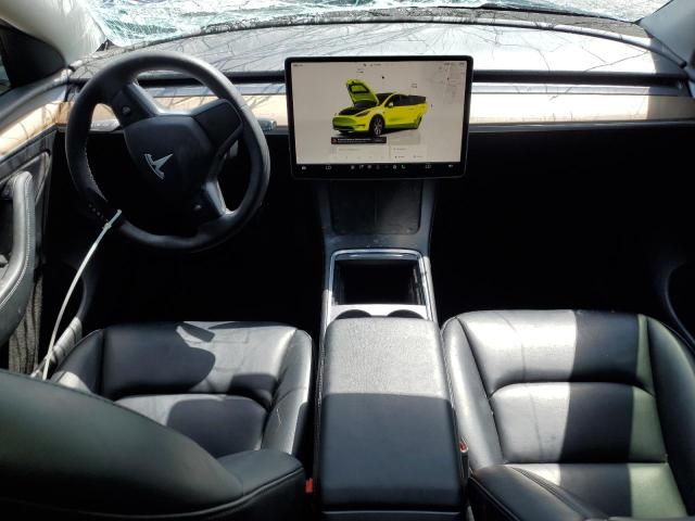 7SAYGAEE3NF576220 - 2022 TESLA MODEL Y Niebieski zdjęcie 8