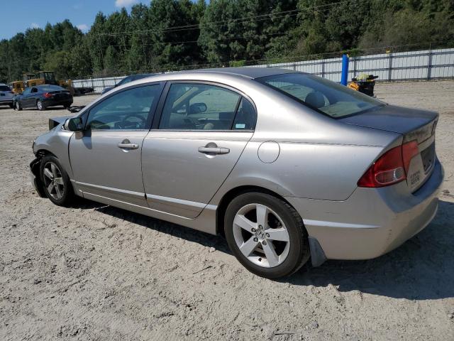 1HGFA16826L030538 - 2006 HONDA CIVIC EX GRAY photo 2