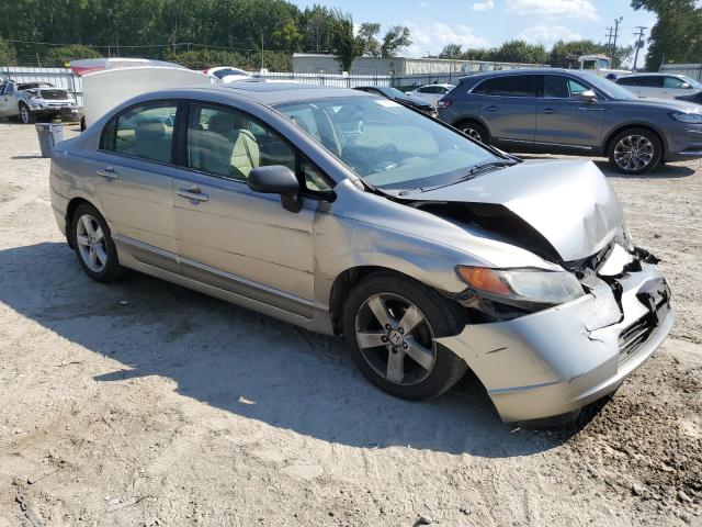 1HGFA16826L030538 - 2006 HONDA CIVIC EX GRAY photo 4
