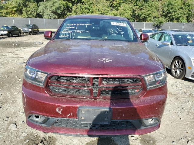 1C4RDJDG7JC174253 - 2018 DODGE DURANGO GT BURGUNDY photo 5