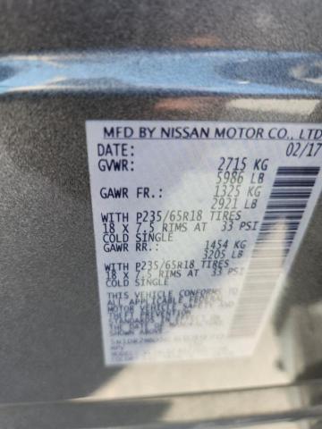 5N1DR2MNXHC668970 - 2017 NISSAN PATHFINDER S ვერცხლისფერი ფოტო 13