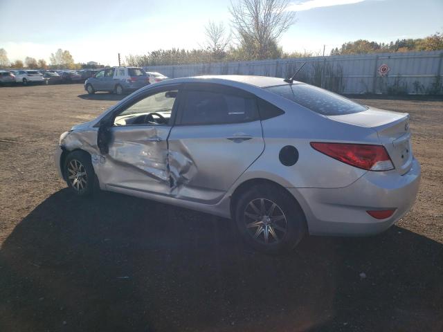 KMHCT4AE0DU272354 - 2013 HYUNDAI ACCENT GLS SILVER photo 2