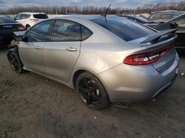 1C3CDFEB7ED798645 - 2014 DODGE DART GT SILVER photo 2