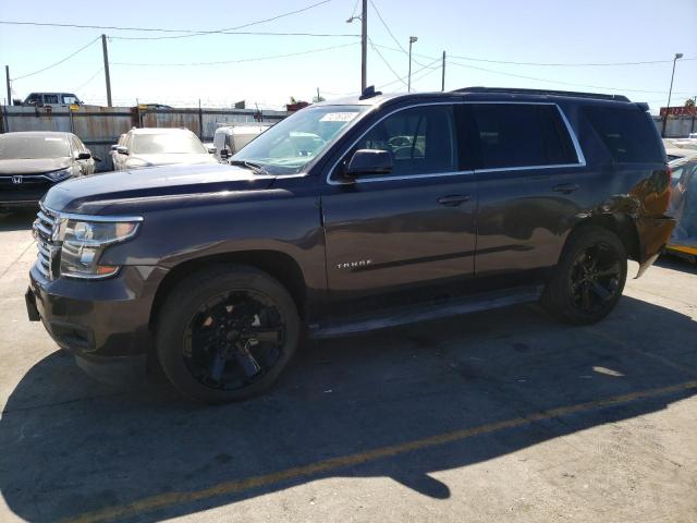 1GNSKAEC7JR217741 - 2018 CHEVROLET TAHOE K1500 LS GRAY photo 1