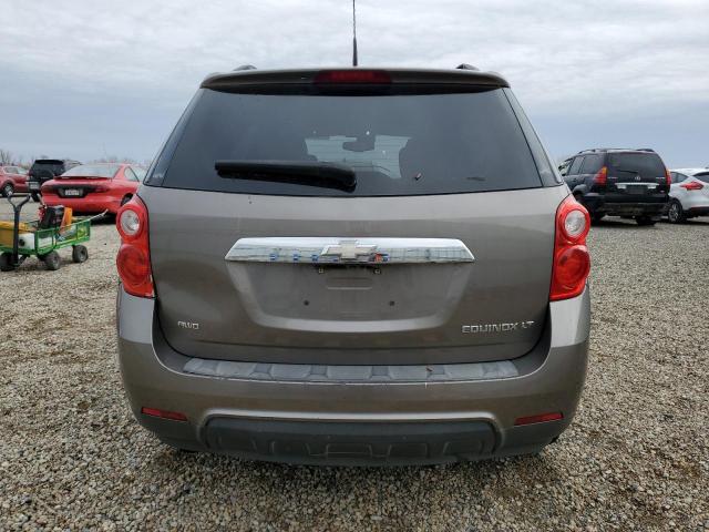 2CNFLEEW9A6290299 - 2010 CHEVROLET EQUINOX LT GRAY photo 6