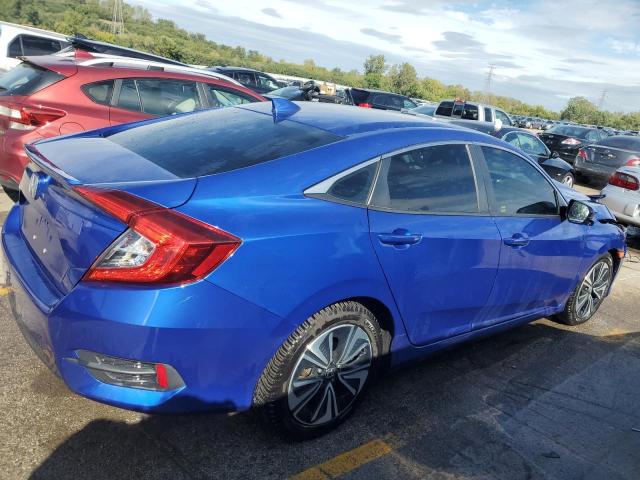 JHMFC1F39JX034230 - 2018 HONDA CIVIC EX BLUE photo 3