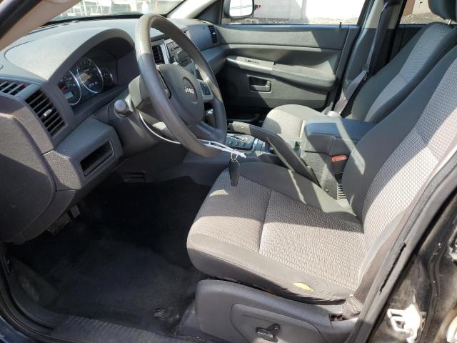 1J8GR48K58C107291 - 2008 JEEP GRAND CHEROKEE LAREDO BLACK photo 7