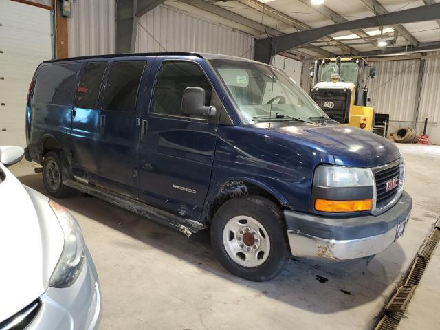 1GTGG25V441118725 - 2004 GMC SAVANA G2500 BLUE photo 4