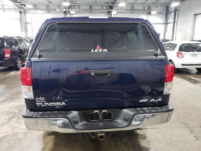 5TFDW5F12BX172604 - 2011 TOYOTA TUNDRA CREWMAX SR5 BLUE photo 6