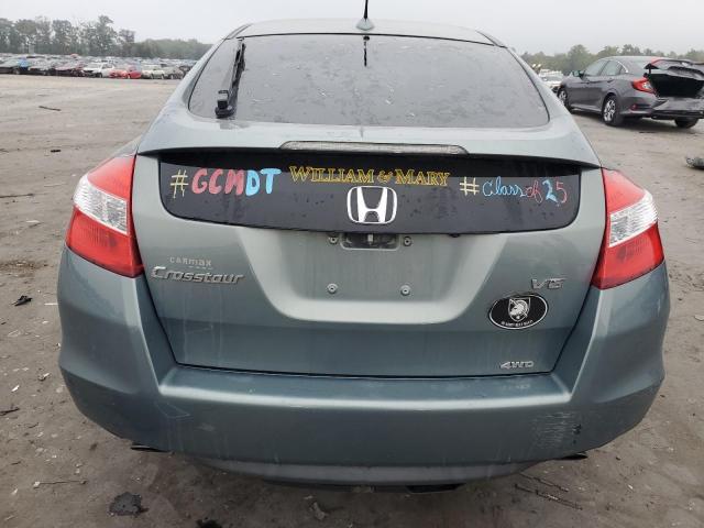 5J6TF2H56CL000296 - 2012 HONDA CROSSTOUR EXL მწვანე ფოტო 6