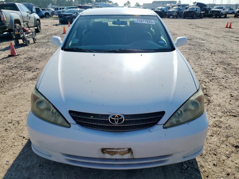 4T1BE32K03U123591 - 2003 TOYOTA CAMRY LE Ақ фото 5