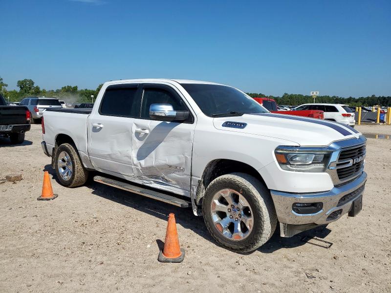 1C6RREFT7MN661973 - 2021 RAM 1500 BIG HORN/LONE STAR WHITE photo 4