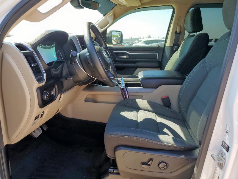 1C6RREFT7MN661973 - 2021 RAM 1500 BIG HORN/LONE STAR WHITE photo 7