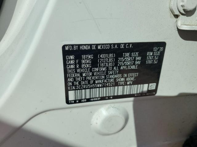 3CZRU5H55MM714521 - 2021 HONDA HR-V EX 白色 照片 13